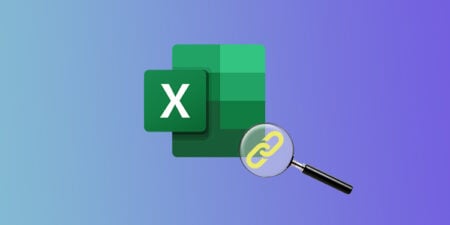 how to find links in excel